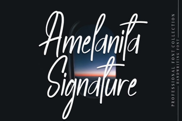 Amelanita Signature: Elevate Your Brand with This Elegant Font