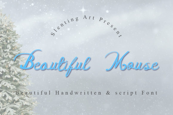 Beautiful Mouse: A Handwritten Font for Crafters and Creators