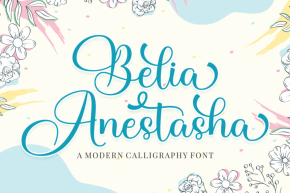 Belia Anestasha: A Sweet and Elegant Handwritten Font