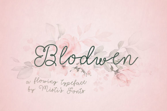 Blodwen: A Handwritten Font for Elegant Web Design