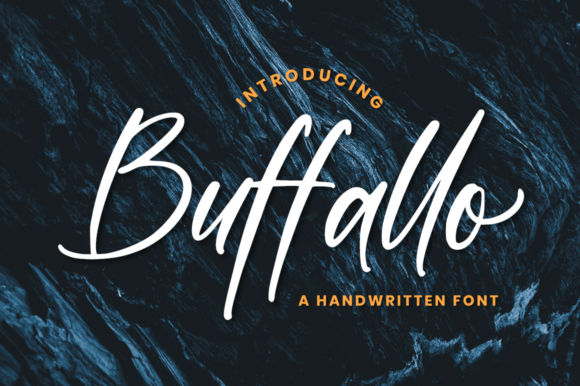 Buffallo: A Stylish Handwritten Font for Creative Branding
