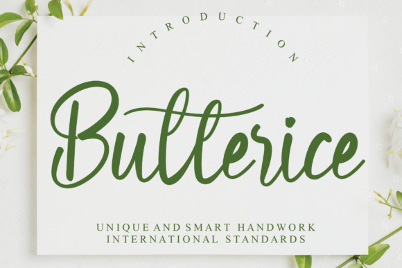 Butterice: A Versatile Handwritten Font for Engaging Campaigns