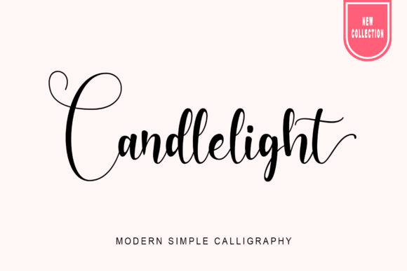Candlelight: A Refined Script Font for Editorial Elegance