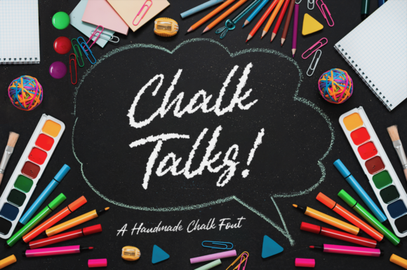 Chalk Talks: A Versatile Font for Creative Campaigns