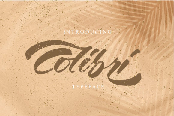 Colibri: A Bold and Whimsical Script Font for Editorial Design