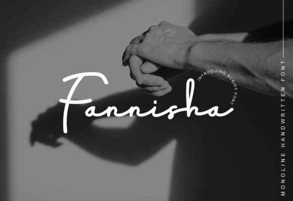 Discover Fannisha: A Beautiful Handwritten Font for Editorial Design