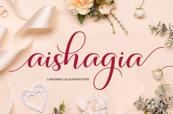 Discovering Aishagia: The Perfect Script Font for Elegant Publishing
