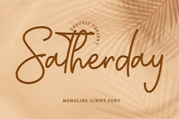 Elevate Your Editorial Design with Satherday Font