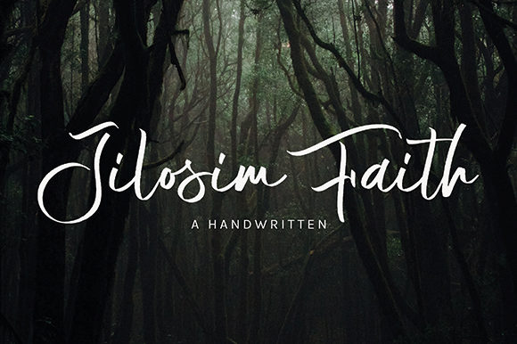 Enhance Your Brand with Jilosim Faith Font