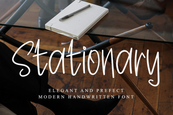 Enhance Your Brand with the Charming Stationary Font