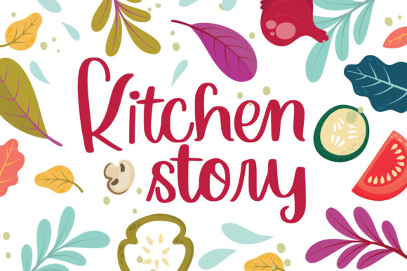 Enhance Your Brand with the Elegant Kitchen Story Font