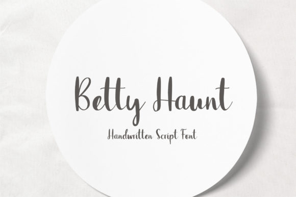 Enhancing Editorial Design with Betty Haunt Font