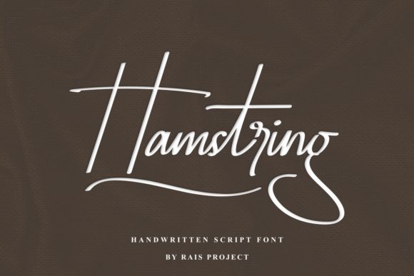 Hamstring: A Stylish Script Font for Modern Web Design