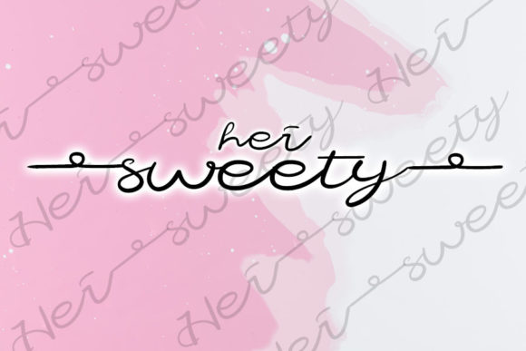 Hei Sweety: A Dainty Script Font for Handmade Creations