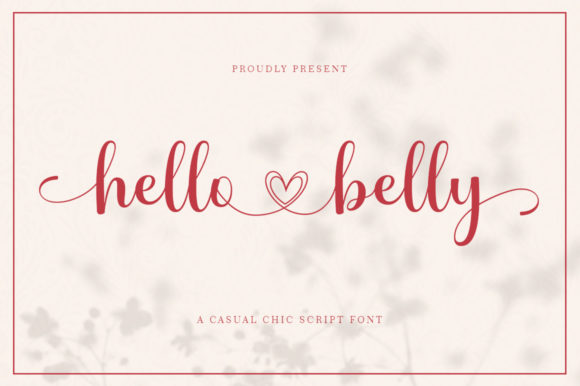 Hello Belly: A Charming Handwritten Font for Web Design