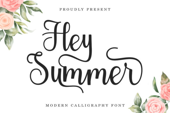 Hey Summer: A Versatile Handwritten Font for Web Design