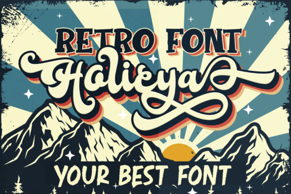Holicya: A Bold Cursive Font for Eye-Catching Campaigns