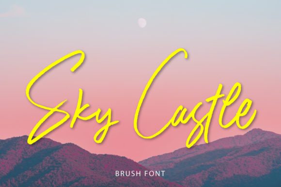 Introducing Sky Castle: A Handwritten Font for Elegant Publishing