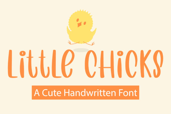 Little Chicks: A Playful Handwritten Font for Engaging Content