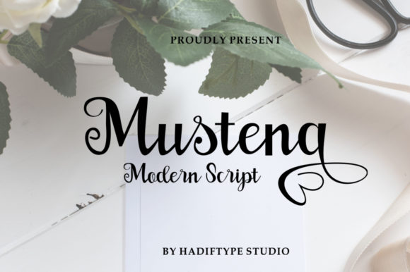 Mustena: A Handwritten Font for Enchanting Web Design