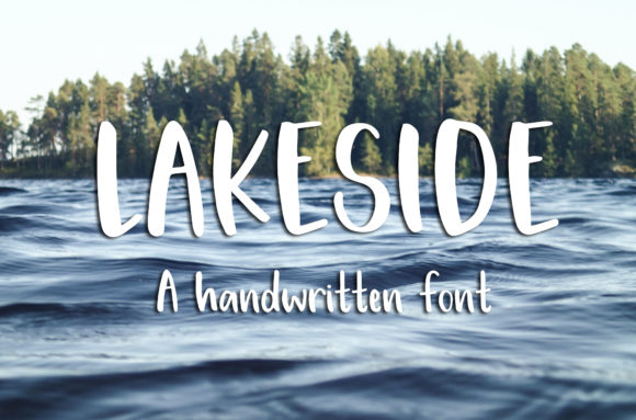 Transform Your Brand with Lakeside: A Charming Handwritten Font