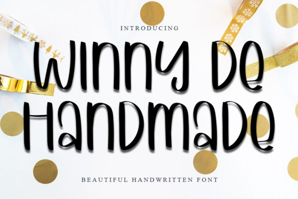 Winny De Handmade: A Whimsical Script Font for Engaging Campaigns