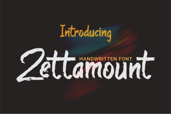 Zettamount: A Trendy Handwritten Font for Creative Projects